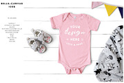 Baby Toddler Bella Canvas Mockups, an Apparel Mockup by lock and page (Thumbnail 4 of 11)