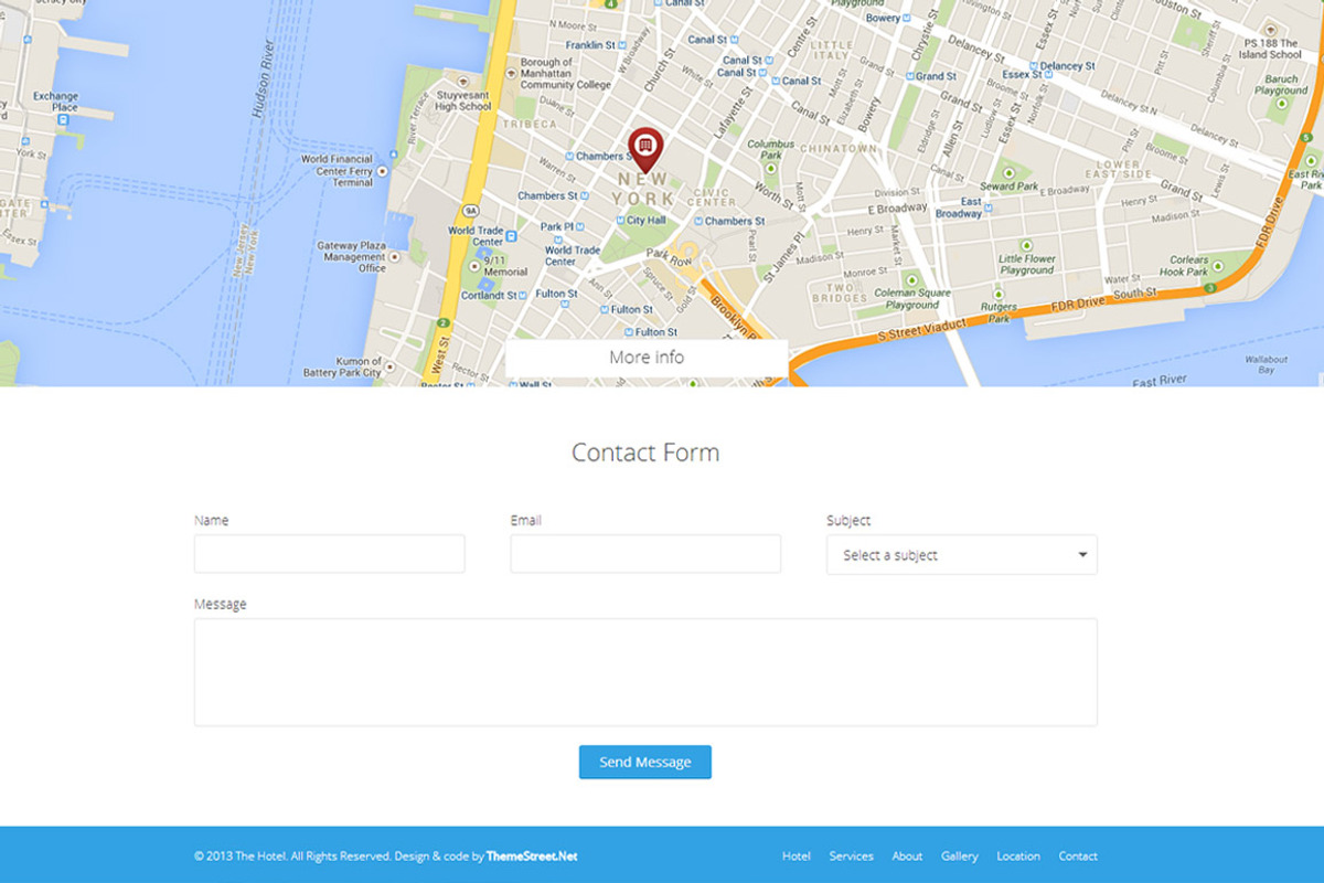 HOTFIT - Hotel and Fitness Template, a Websites & App Template by www.ThemeStreet.Net (Photo 5 of 5)