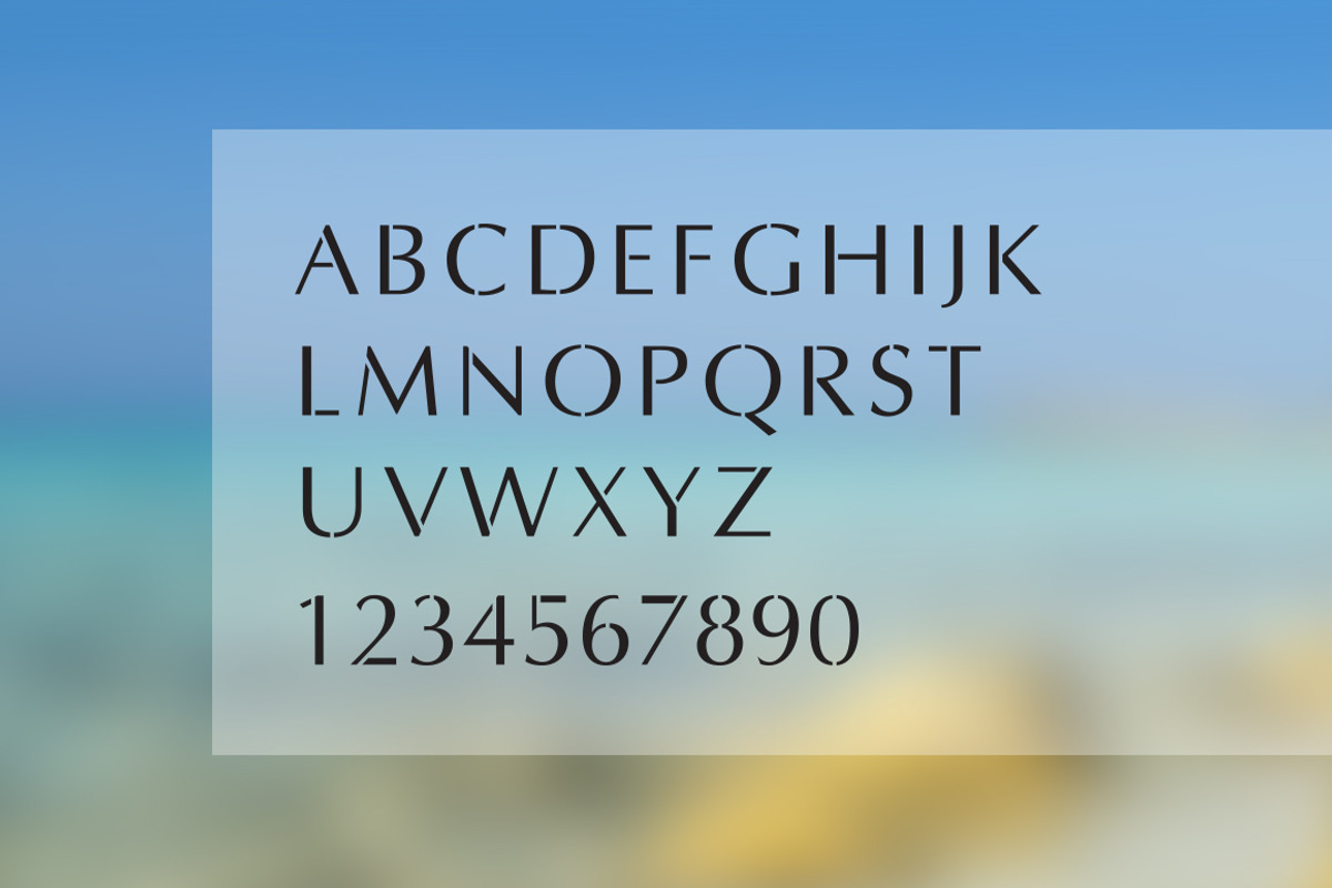 Portman Typeface preview 2