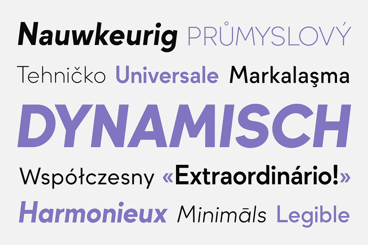 Munika - Modern Sans Serif Font, a Sans Serif Font by Gravitype (Photo 2 of 15)