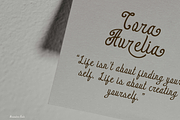 Hasmuter Retro Script, a Script Font by madeDeduk (Thumbnail 6 of 8)