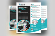 Corporate Flyer Template, a Flyer Template by retrographix (Thumbnail 3 of 3)