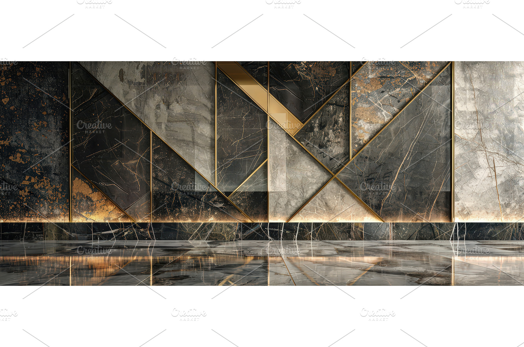 Modern luxury interior wall with, a Background Photo by piter.goskov