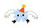 Cute Birthday Monsters Clipart, an Object Graphic by the_myro (Thumbnail 5 of 11)