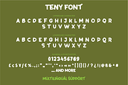 Teny, a Sans Serif Font by twinstd (Thumbnail 5 of 11)