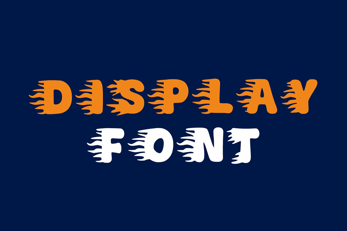 Fire Blaze - Flame Font, a Font by Fourteen Letter (Photo 3 of 9)
