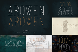 SALE! Rough & Color Font Collection