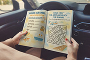 Travel Adventure Activity Book Kids, a Stationery Template by Designmela01 (Thumbnail 4 of 7)