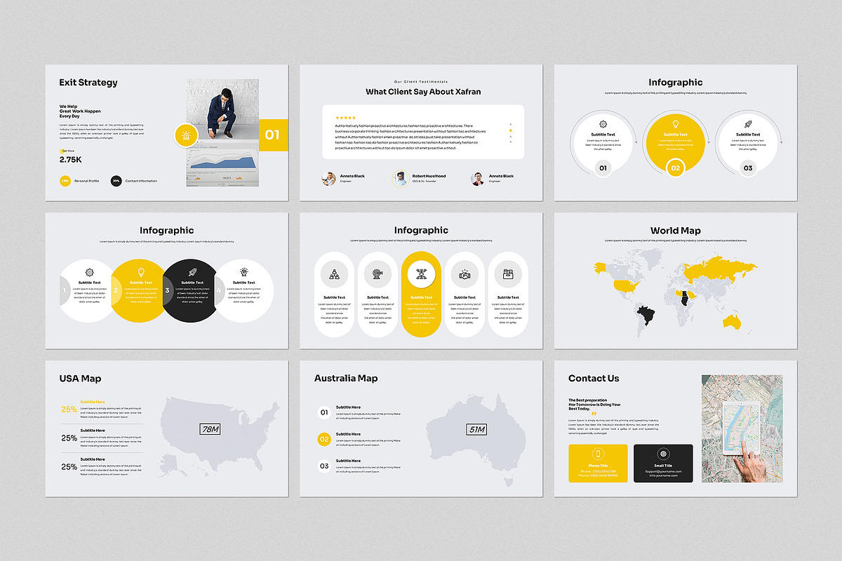 Marketing Plan PowerPoint Template, a Marketing Template by CreativeSlides (Photo 5 of 6)