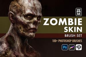 Zombie Skin Brush Set