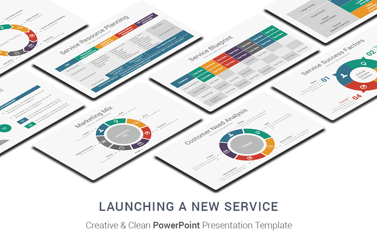 Launching A New Service  Design, a Presentation Template by OceanArt (Photo 1 of 16)