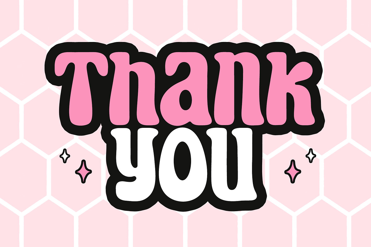 Pink Crab - Cute Retro Font, a Serif Font by Airotype (Photo 10 of 10)