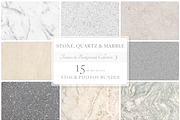 Stone Quartz Marble Texture Bundle, a Texture Graphic by Stefano Orazzini (Thumbnail 1 of 17)