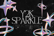Y2K Sparkle Elements, an Object Graphic by Design Studio (Thumbnail 1 of 4)