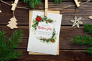 Christmas cards., a Decorative Illustration by VetaDesign (Thumbnail 4 of 4)