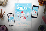 Winter Festival Flyer Set, a Flyer Template by The Good Store (Thumbnail 1 of 2)
