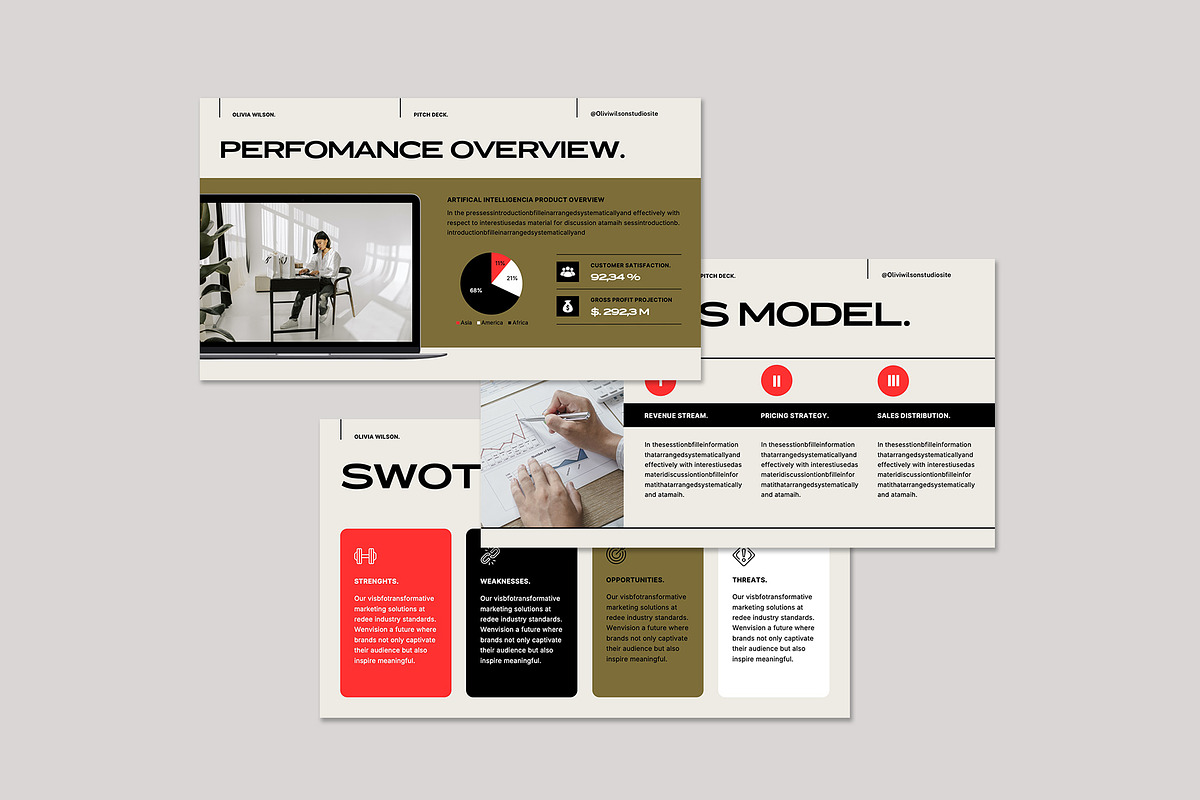Pitch Deck Presentation, a Presentation Template by Occy Design (Photo 8 of 8)