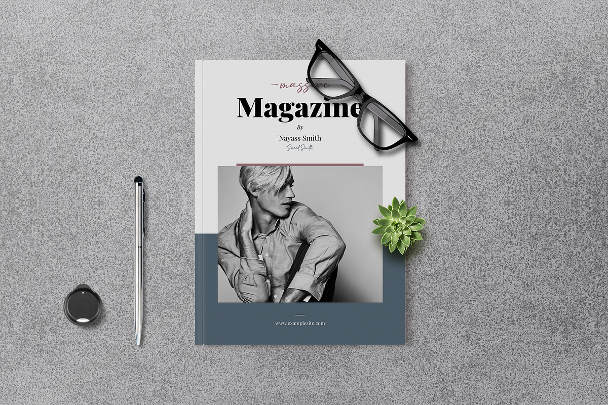 Massive Magazine Template preview 2