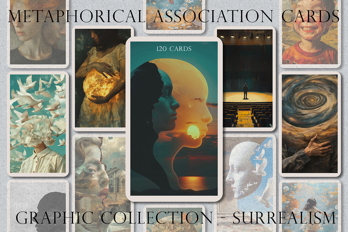 Metaphorical association cards, an Object Graphic by Chikovnaya (Photo 1 of 3)