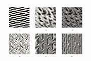Wavy Seamless Patterns Collection, a Pattern Graphic by Curly_Pat (Thumbnail 9 of 14)
