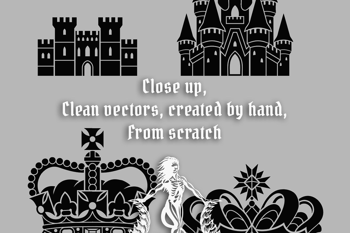 DIY Coat of Arms Creation Set, an Illustration by Abysm Internal (Photo 7 of 7)