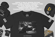 Streetwear PSD Mockup Bundle, a Shirt Mockup by Infinity Mockups (Thumbnail 6 of 10)