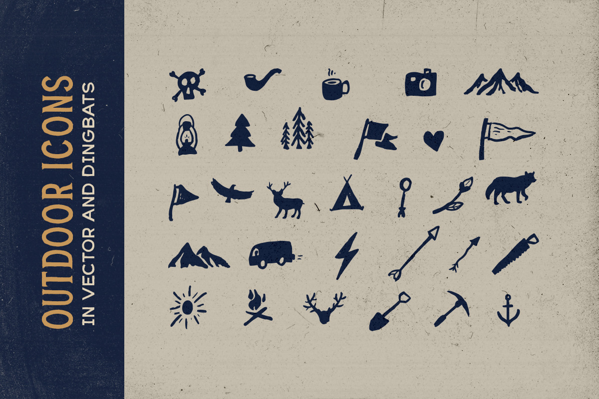 Handpack Font Collections (+EXTRA), a Sans Serif Font by Sarid Ezra (Photo 3 of 9)