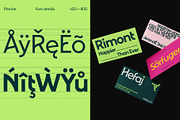 Pristine - Elegant Sans Serif, a Sans Serif Font by Concepta Digital (Thumbnail 5 of 16)