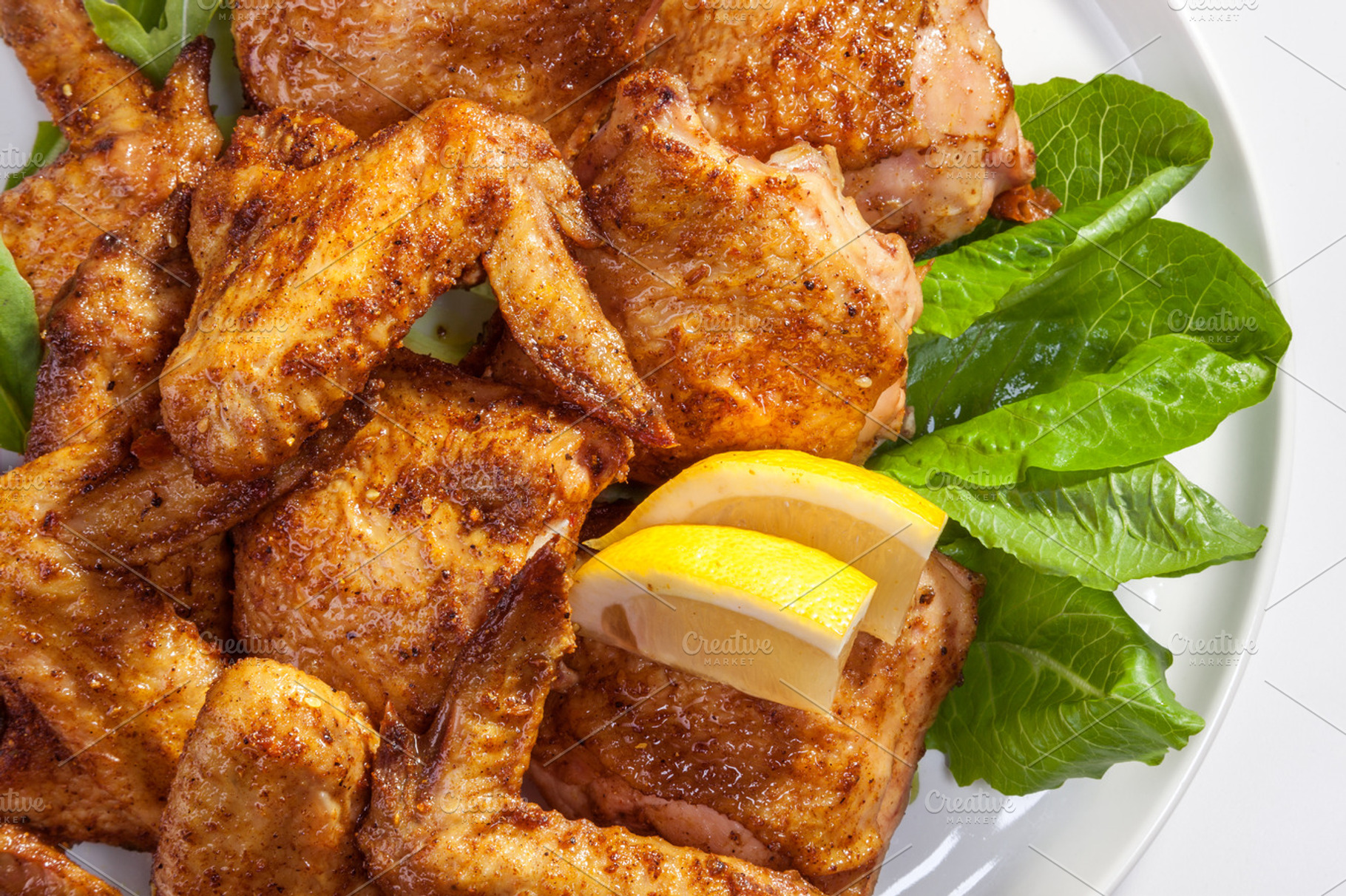 The Chicken On A Dish