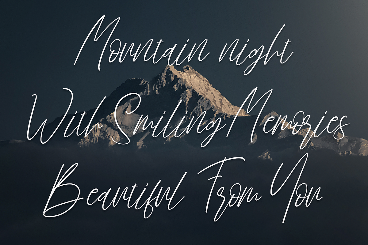Brillian Signature | Script Font, a Script Font by Scratchones (Photo 6 of 8)