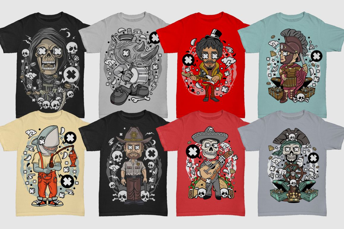 Cartoon Vector #7 Designs Bundle, an Illustration by roach_graphic (Photo 11 of 14)