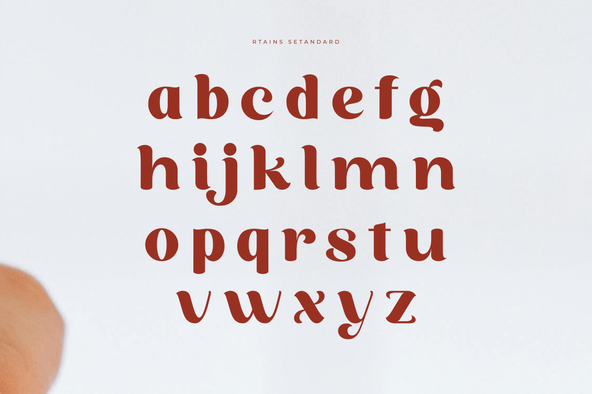 Rtains, a Sans Serif Font by zaaintype (Photo 7 of 12)