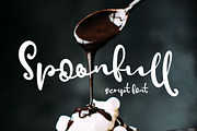 Spoonfull Script Font, a Script Font by Creativeqube Design (Thumbnail 1 of 14)