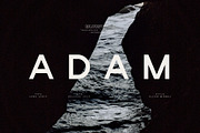 ADAM - Regular Sans Serif, a Sans Serif Font by BURSTYPE (Thumbnail 1 of 10)