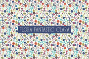 FLORA FANTASTIC Seamless Patterns, a Pattern Graphic by Dreaming with Isa (Thumbnail 7 of 9)