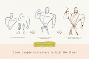 Procreate People Drawing Toolkit, a Brush Add-On by Lisa Glanz (Thumbnail 2 of 14)