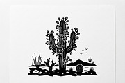 60 Desert Cactus Floral Silhouette, a Seasonal Illustration by Amazin_art (Thumbnail 2 of 38)