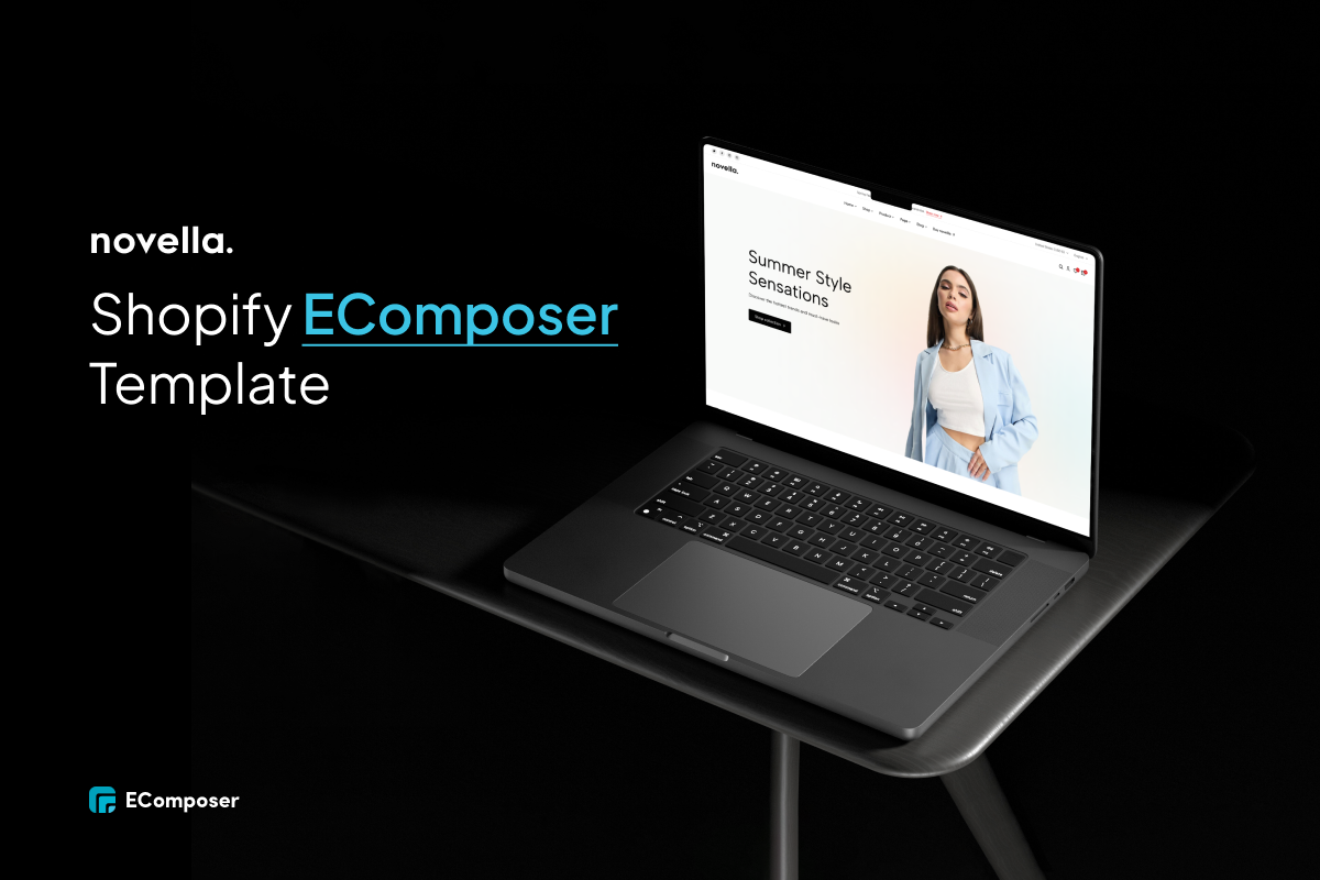 Novella - Shopify EComposer Template, a Shopify Template by Boost Convert (Photo 2 of 3)