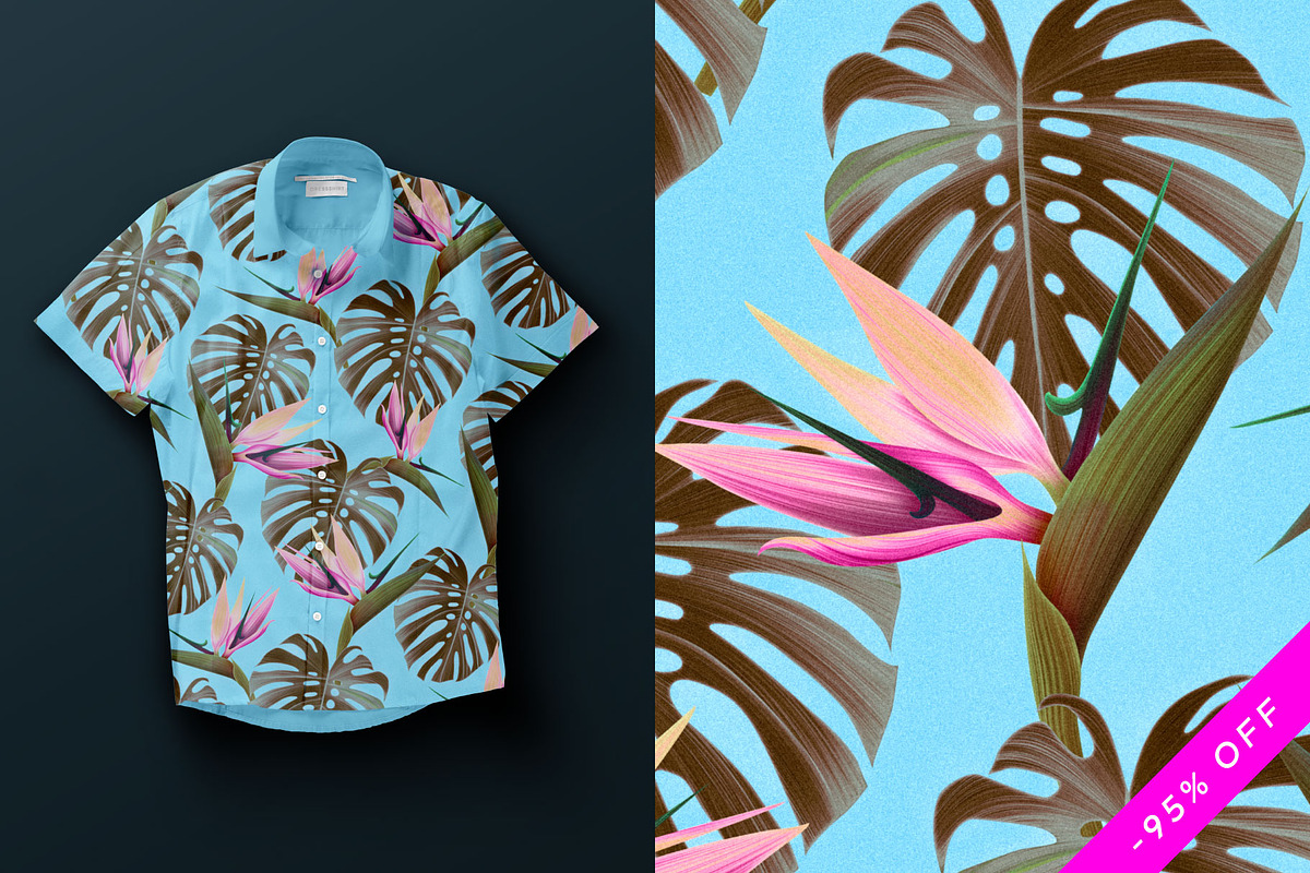 95% OFF!! Huge Floral Designs BUNDLE, a Pattern Graphic by Luxury Fashion Prints (Photo 2 of 5)
