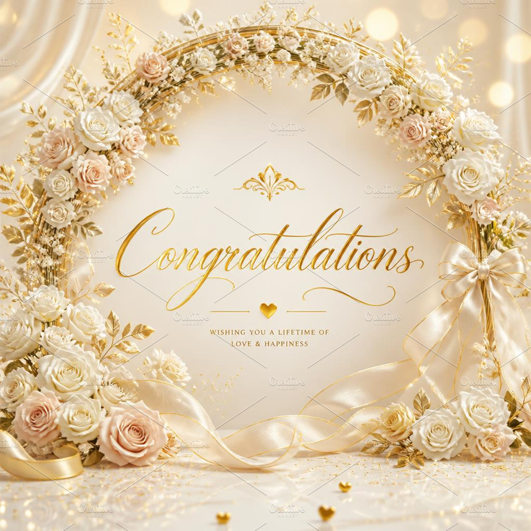 Wedding Congratulations Card, a Beauty & Fashion Photo by microtasker