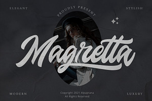 Magretta - Modern Script Font