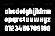 Morgen – Bold Condensed Display Font, a Sans Serif Font by Mahesans Co (Thumbnail 9 of 10)
