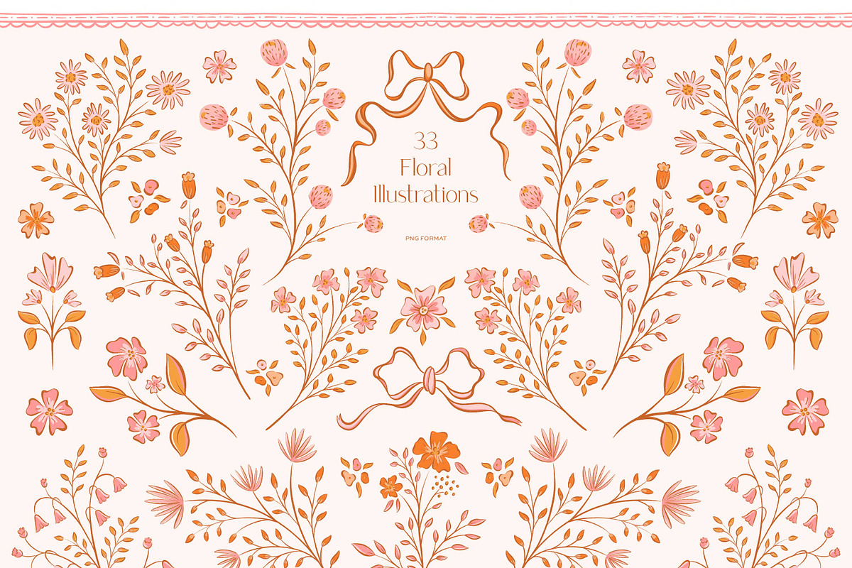 Wildflower Patterns & Illustrations, a Decorative Illustration by Eclectic Anthology (Photo 2 of 11)