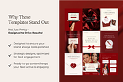 Valentines Day Instagram Templates, a Social Media Template by Design Lush Studio (Thumbnail 5 of 5)