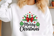 Preppy Christmas Merry & Bright PNG, an Illustration by designcity5 (Thumbnail 6 of 8)