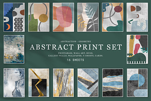 Abstract Geometric Artwork Prints