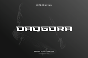 Daqgora, a Font by garismantra (Thumbnail 1 of 4)