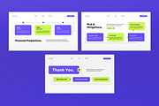 White Purple Pitch Deck Google Slide, a Presentation Template by graphicook (Thumbnail 5 of 5)