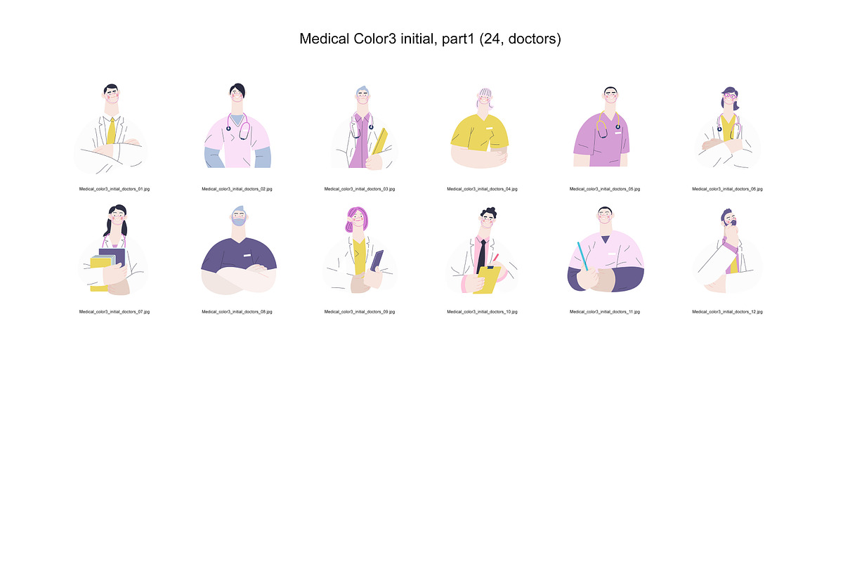 Medical, Part 1, colors 1&3, a Templates & Theme by Grivina's shop (Photo 15 of 15)