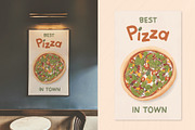 Pizza Builder Kit – Illustrated, a Food Illustration by Jelena Sardi (Thumbnail 8 of 9)